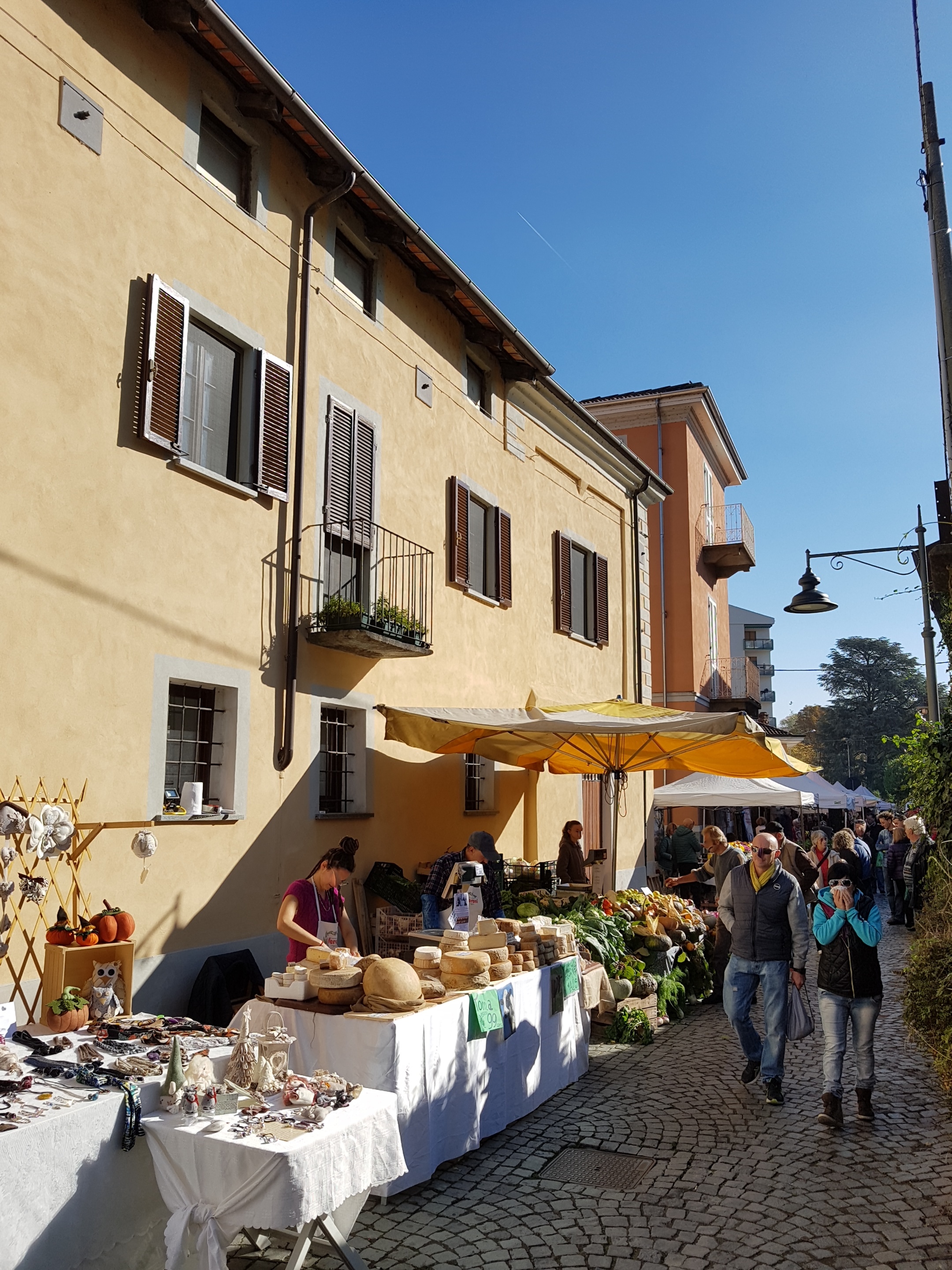 Red Corn Festival in Banchette, Northern Italy